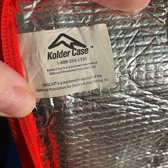 Kolder Case 2005 Nascar Budweiser Dale Earnhardt Jr 24 Can Zipper Cooler vintage - Picture 3 of 9